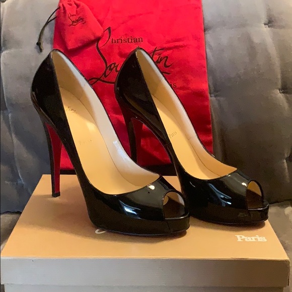 Christian Louboutin Shoes - Christian Louboutin Very Prive 120 Black
